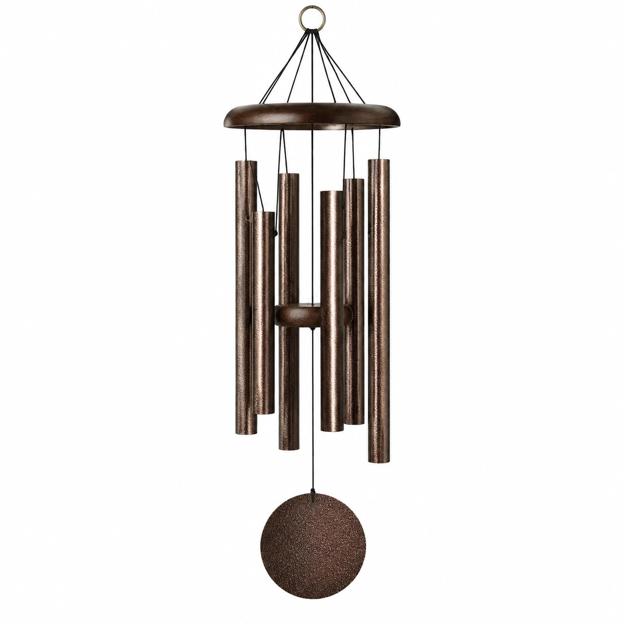 Campanas de Viento de Metal para Exteriores de 90 cm Color Marrón