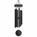 Campana de Viento Negra para Exterior 80cm