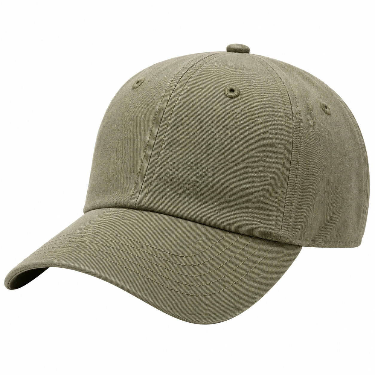 Gorra de béisbol ajustable unisex verde