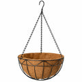 Macetero Colgante de Coco con Cadena de 30 cm